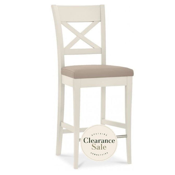 Montreux X Back Bar Stool Soft Grey