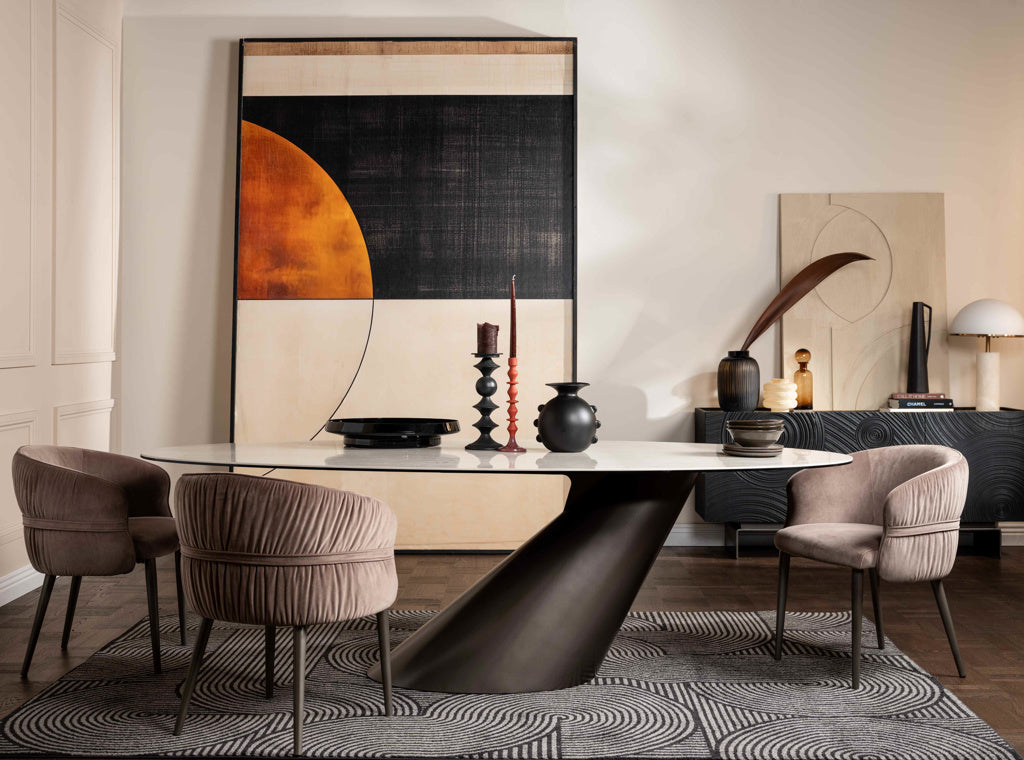 Wren Angled Dining Table - Web Exclusive