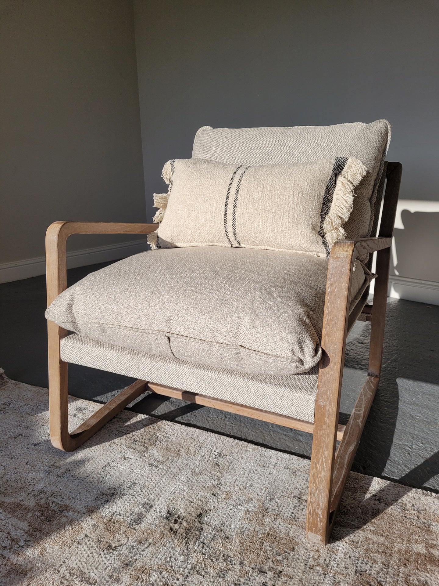 Eva Lounge Chair Natural