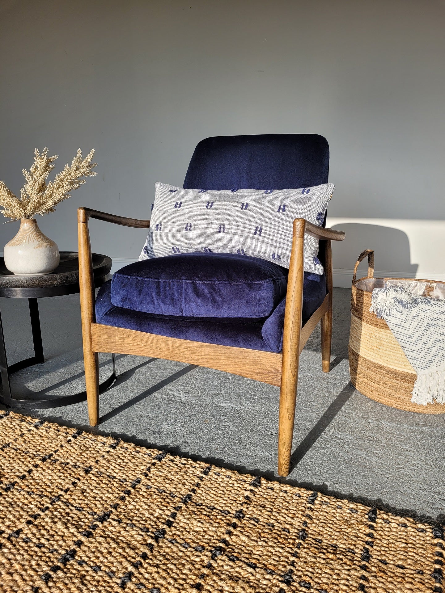 Bradley Accent Chair Navy