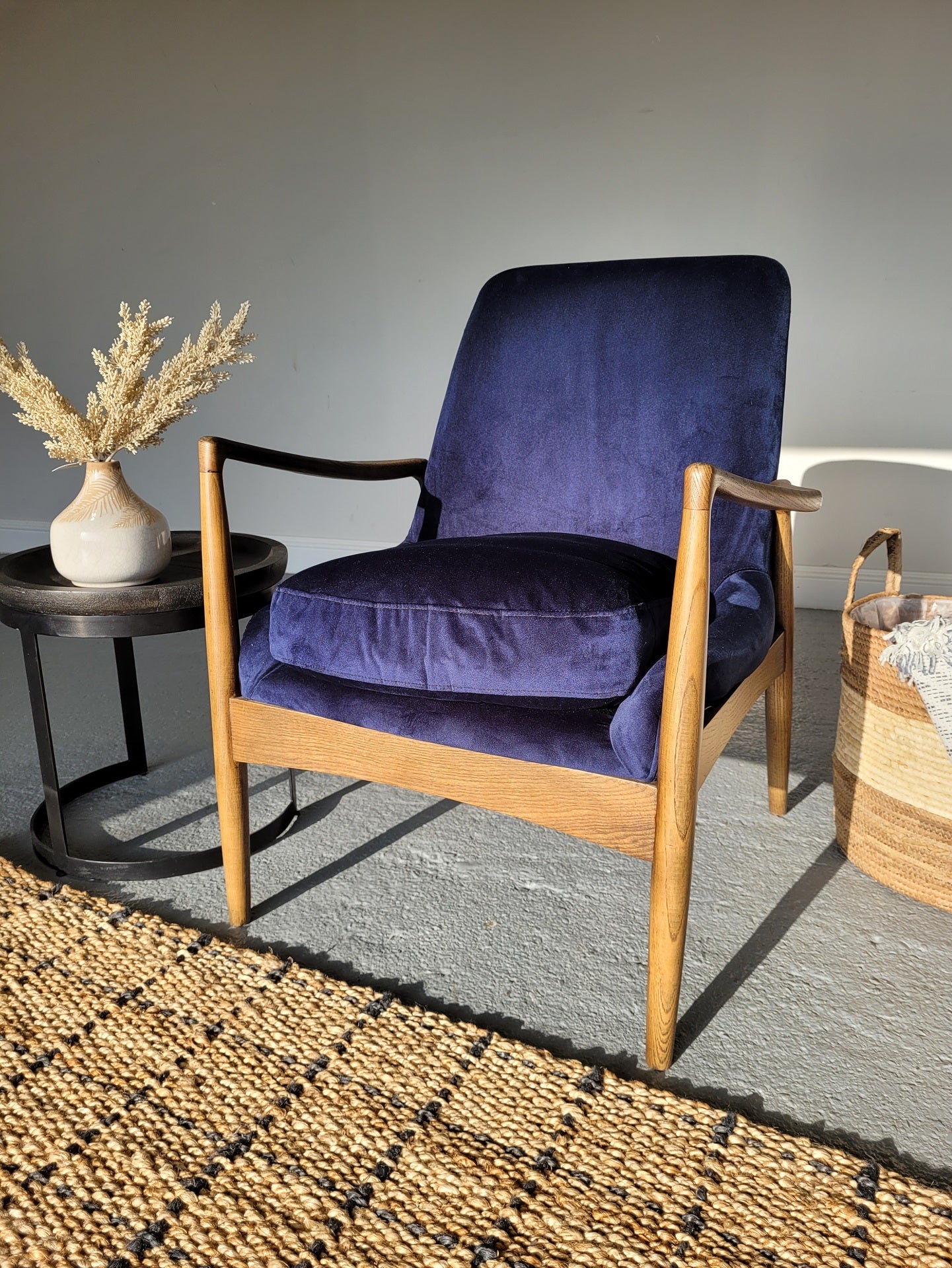 Bradley Accent Chair Navy