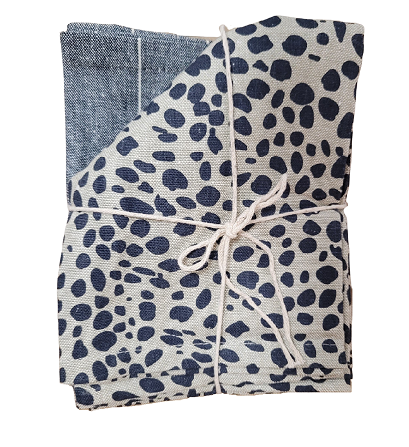 Animal Print Tea Towel 2 Pack