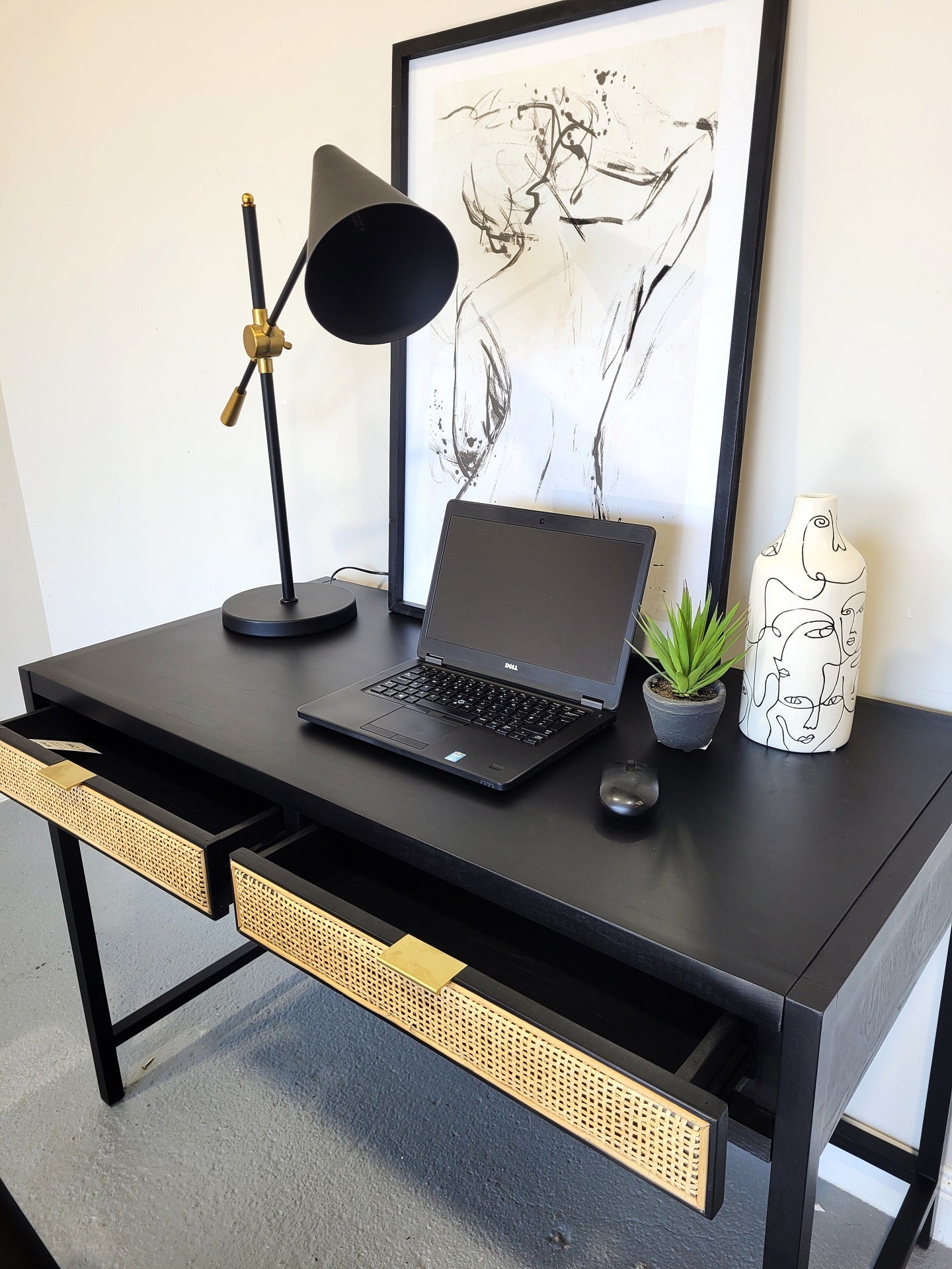 Newport Desk Black