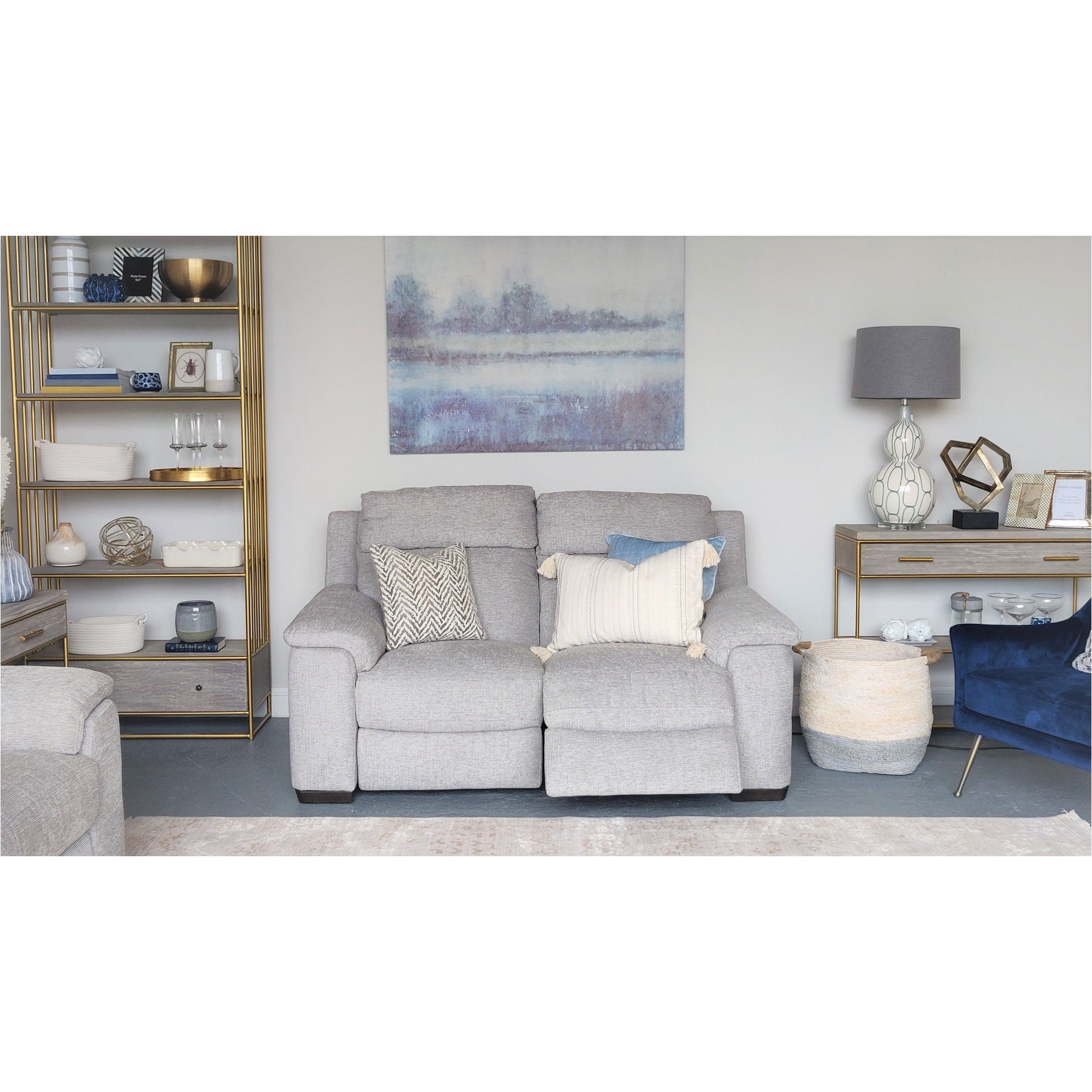 Thompson 2 Seater Electric Reclining Sofa
