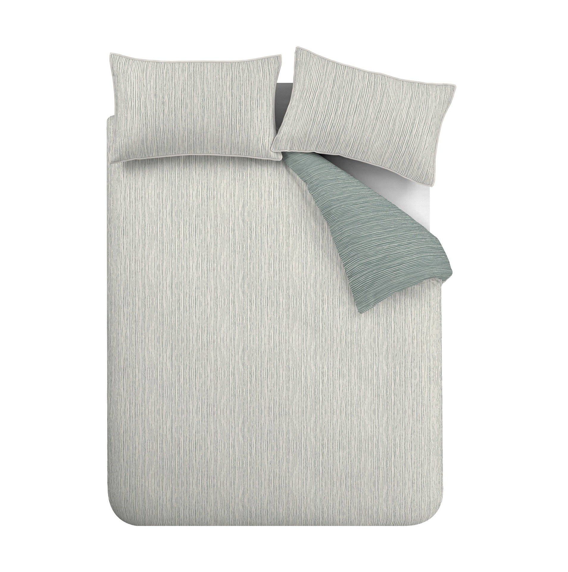 Rupert Stripe Green Duvet Set