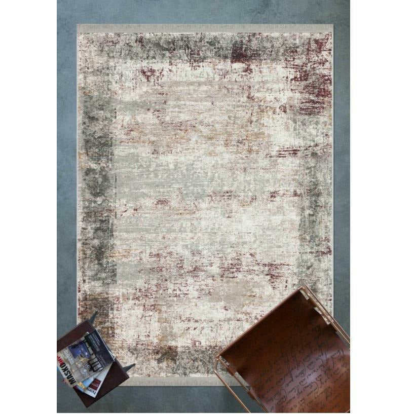 Cornelia Wine Abstract Rug