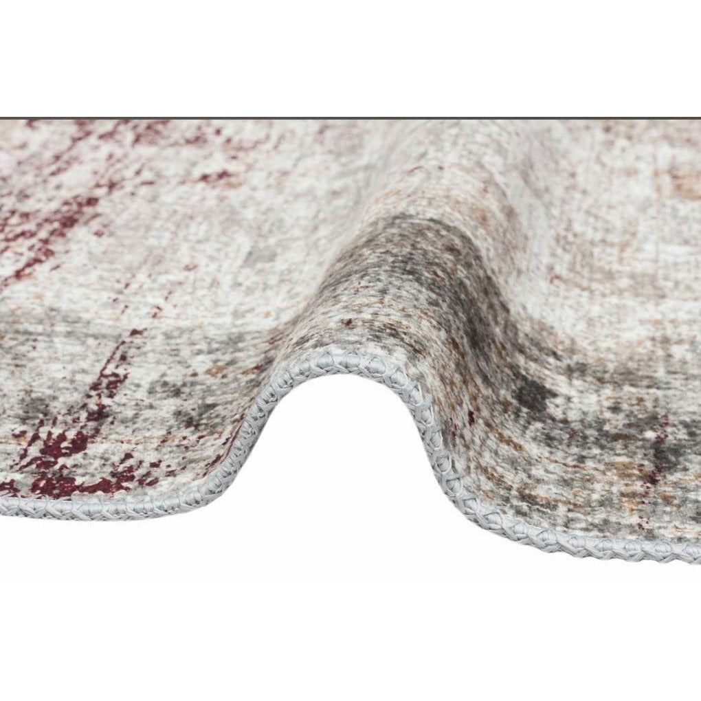 Cornelia Wine Abstract Rug