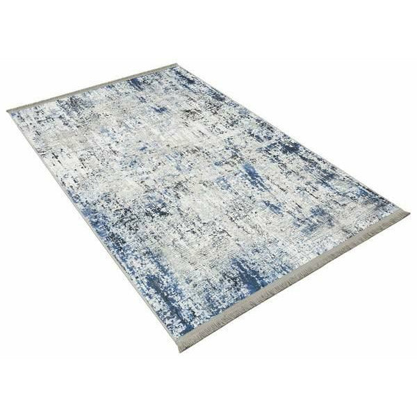 Cornelia Blue Ivory Abstract Rug