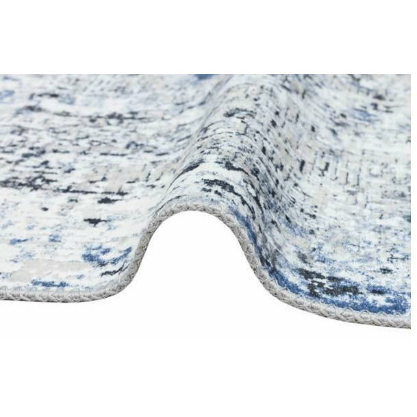 Cornelia Blue Ivory Abstract Rug