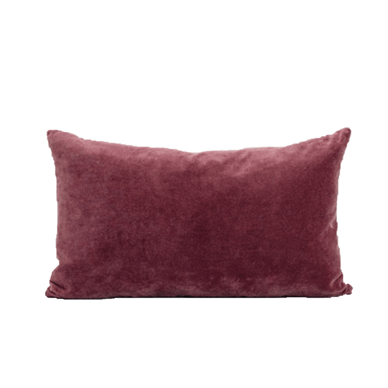 Misi Velvet Cushion Pomegranate