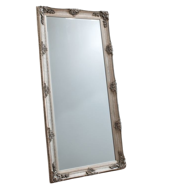 Abbey Leaner Mirror Silver