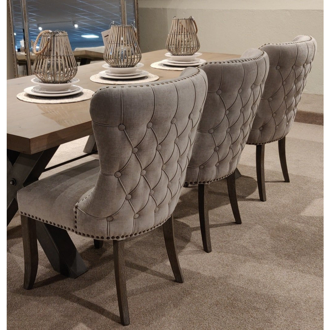 Amelia Dining Chair Grey from Upstairs Downstairs Furniture in Lisburn, Monaghan and Enniskillen