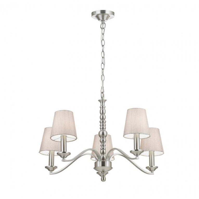 Asta 5 Pendant Light Nickel | ceiling light