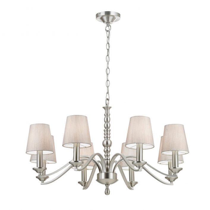 Asta 8 Pendant Light Nickel