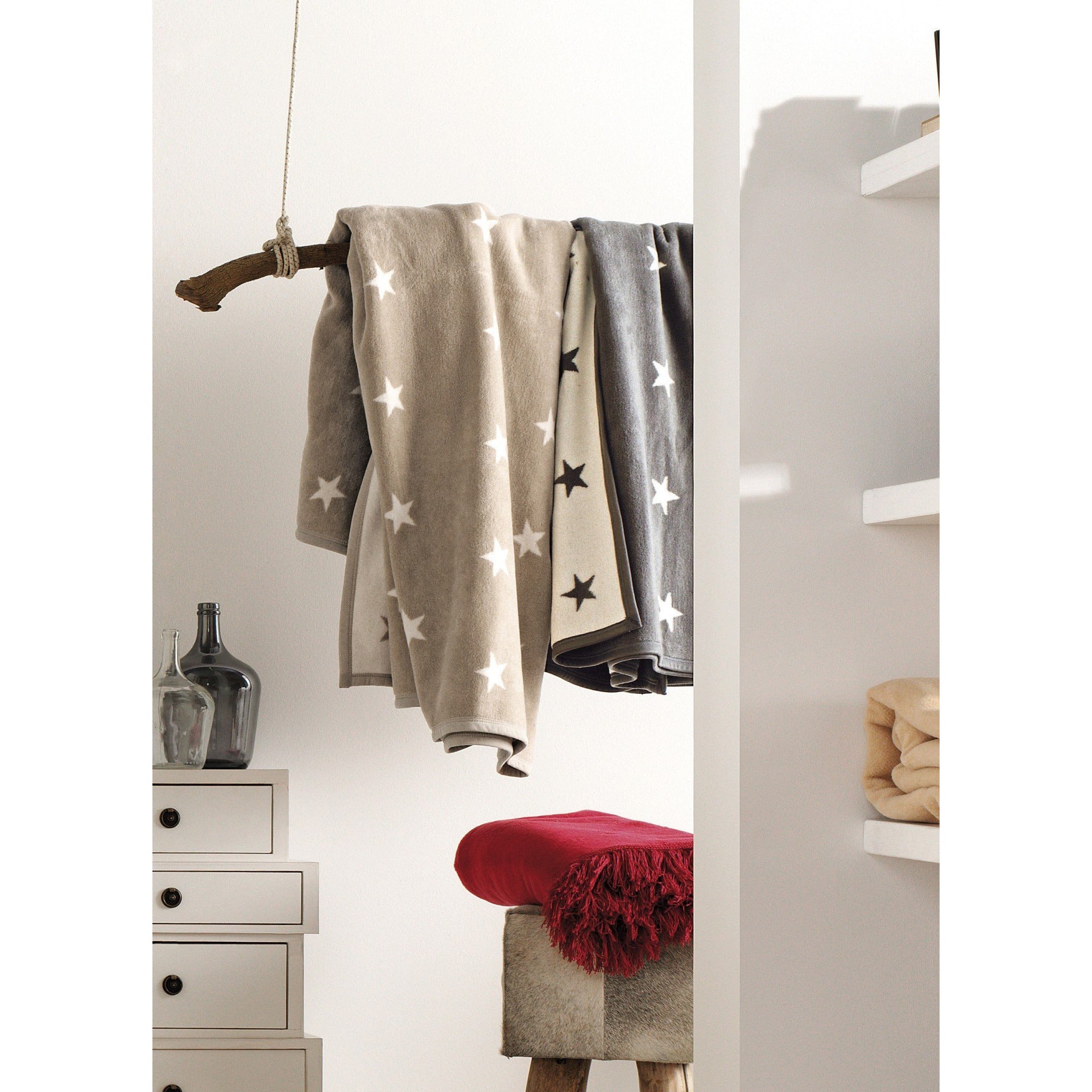 Atlanta Grey & Cream Stars from Upstairs Downstairs Furniture in Lisburn, Monaghan and Enniskillen