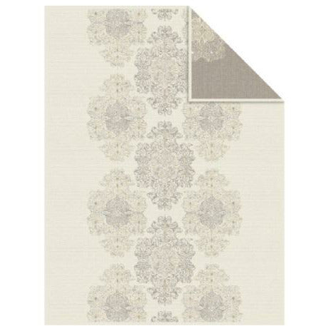 Classic Ivory Print Throw
