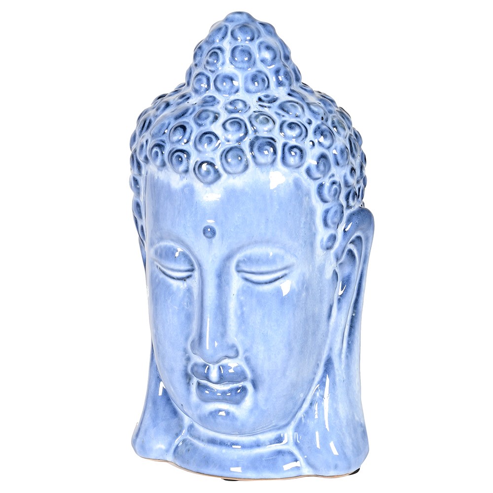 Blue Buddha Head