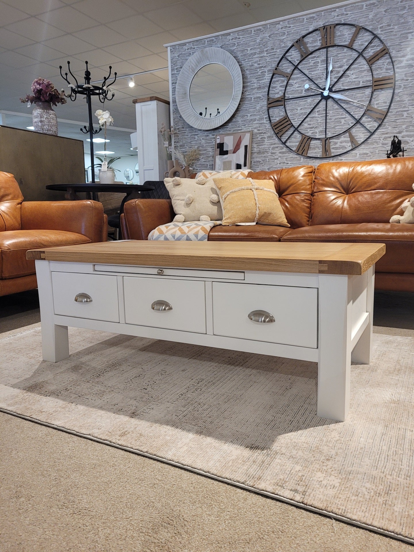 Cambridge Coffee Table with Drawers