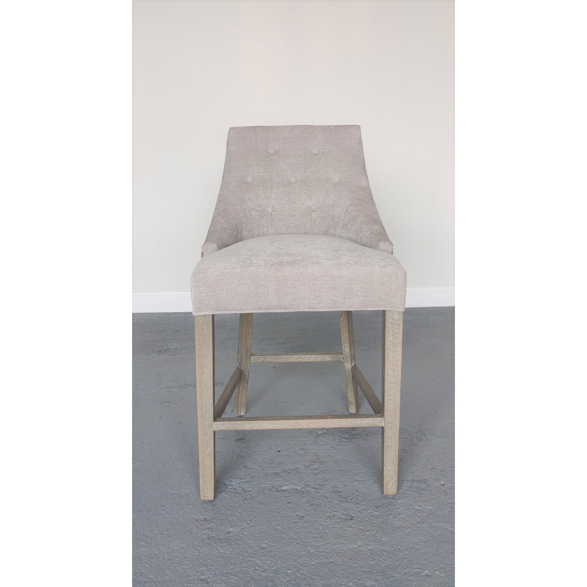 Camilla Stool Fabric Grey