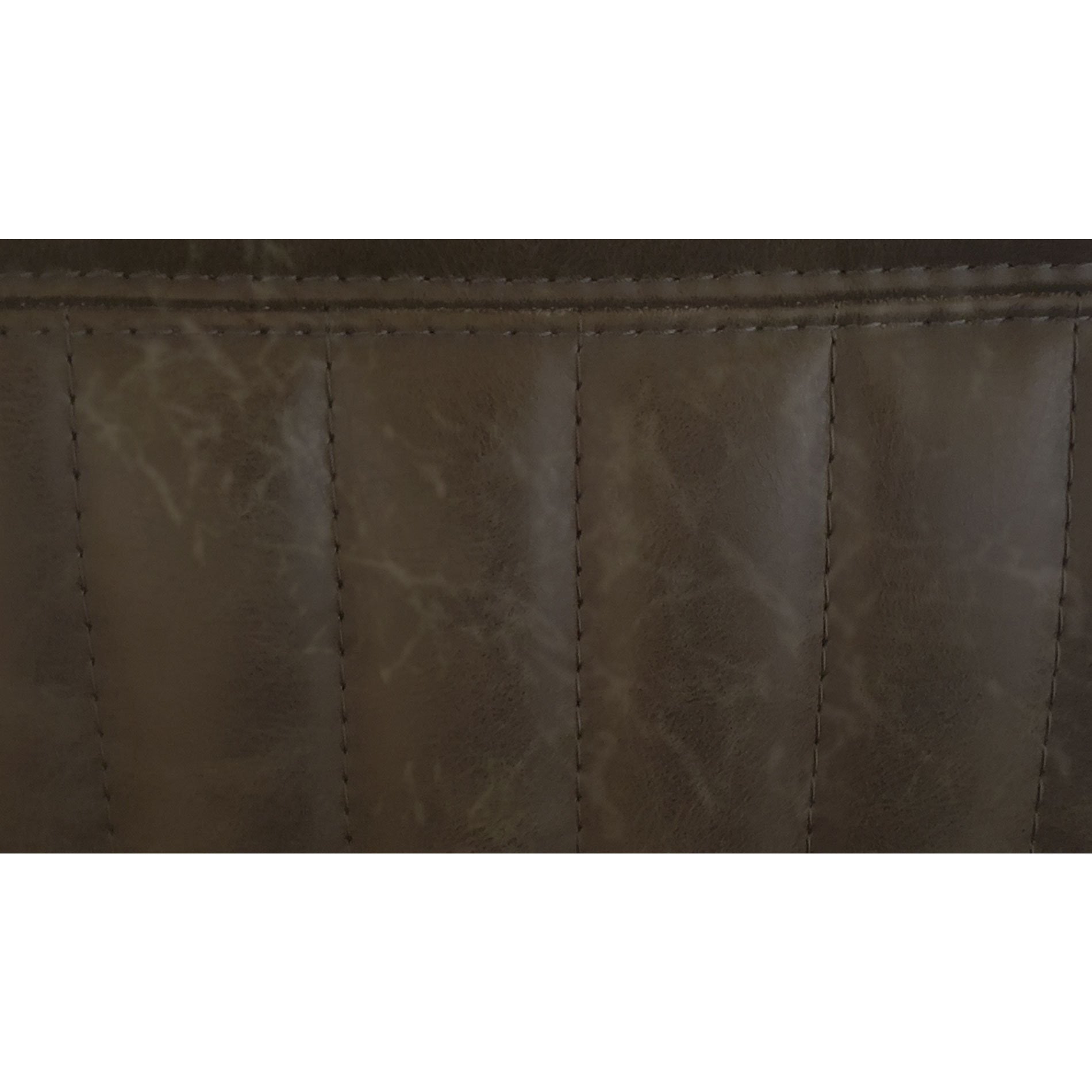 dark grey faux leather dining chair
