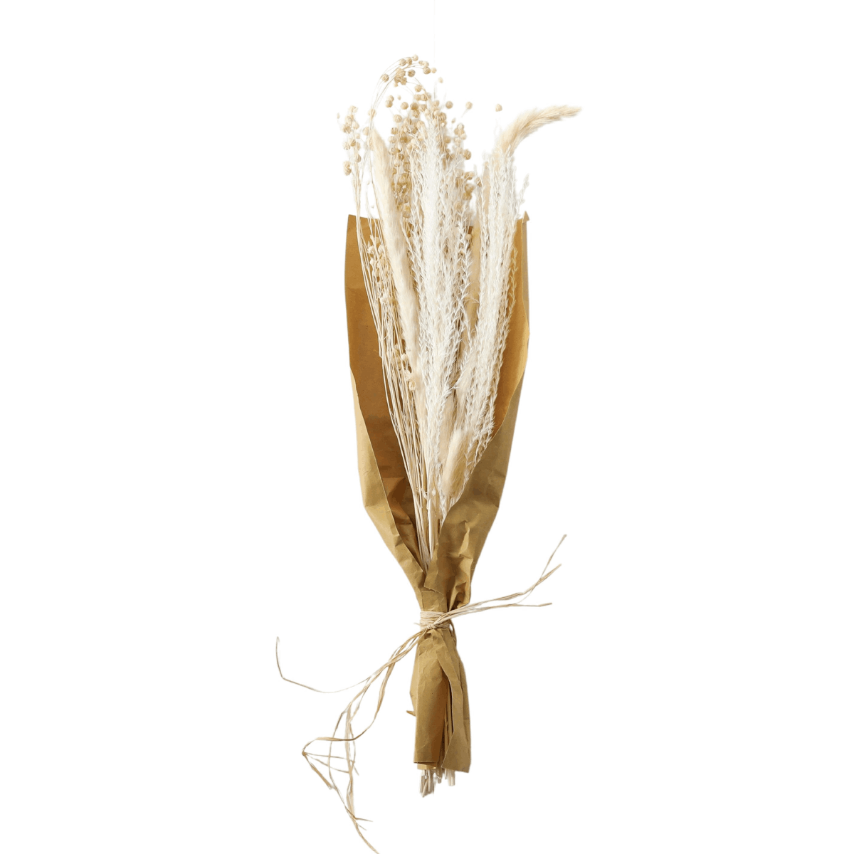Dried Grass Bouquet in Paper Wrap