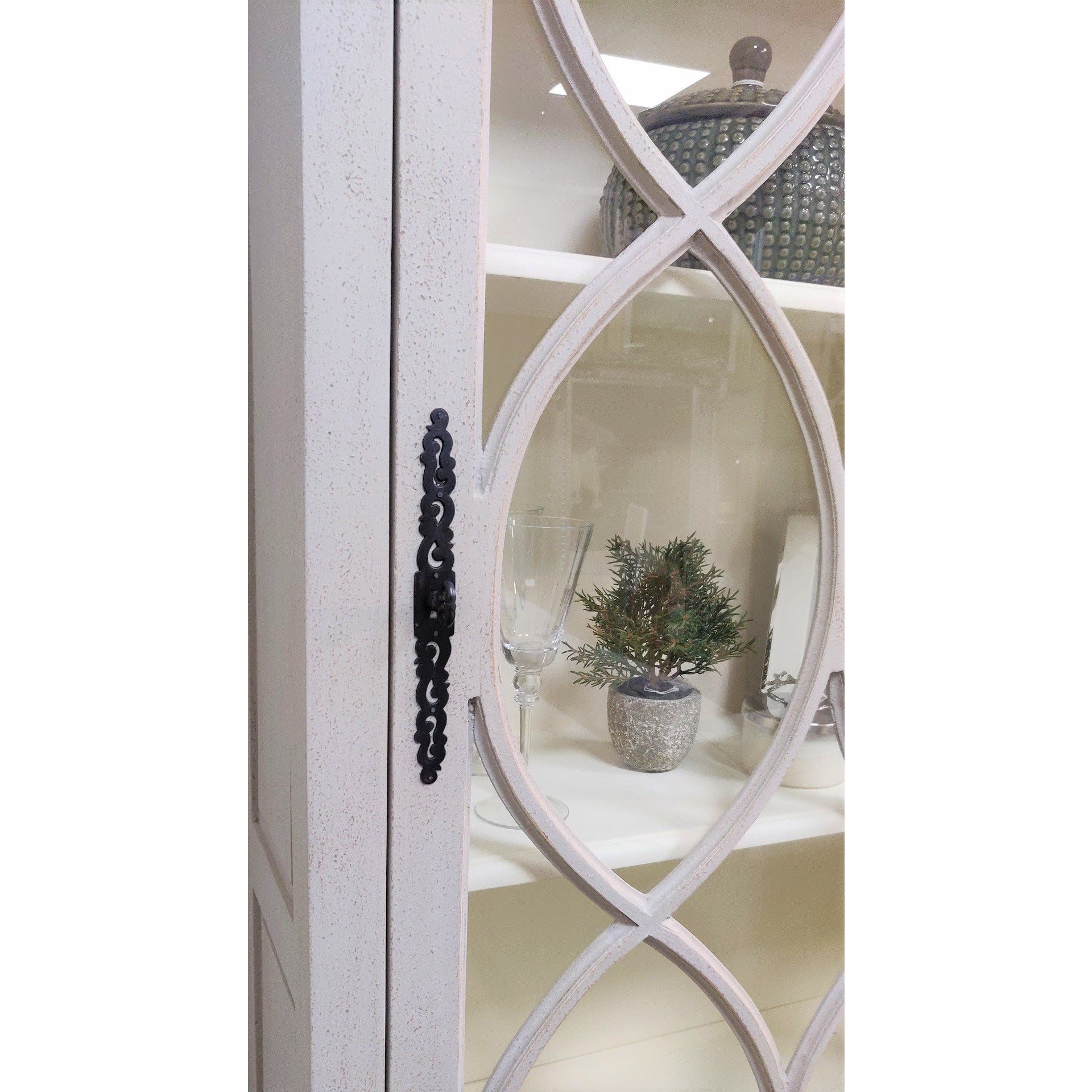 Grey Bookcase / Display Cabinet from UpstairsDownstairs.ie