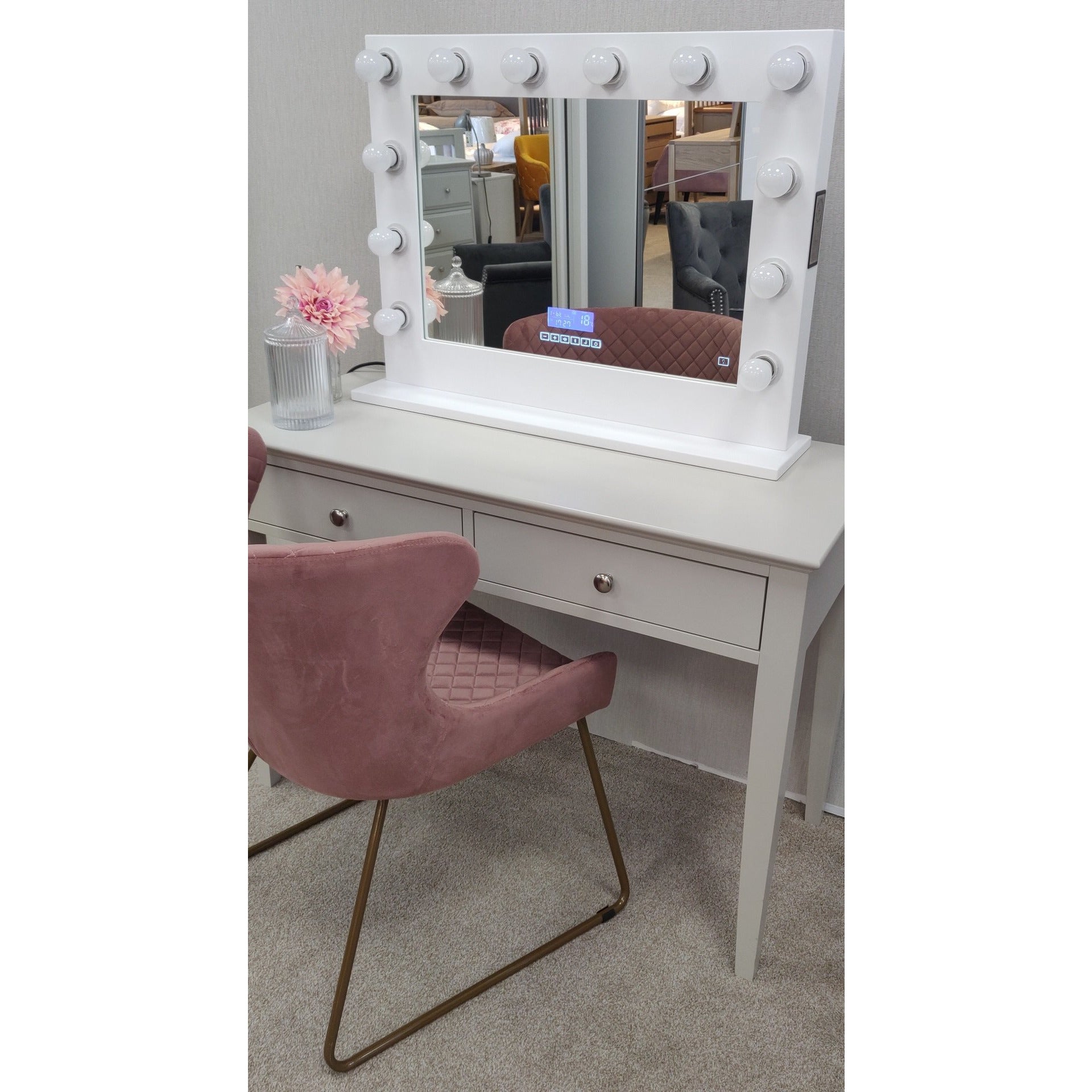 Hollywood Mirror - Bluetooth Model from Upstairs Downstairs Furniture in Lisburn, Monaghan and Enniskillen