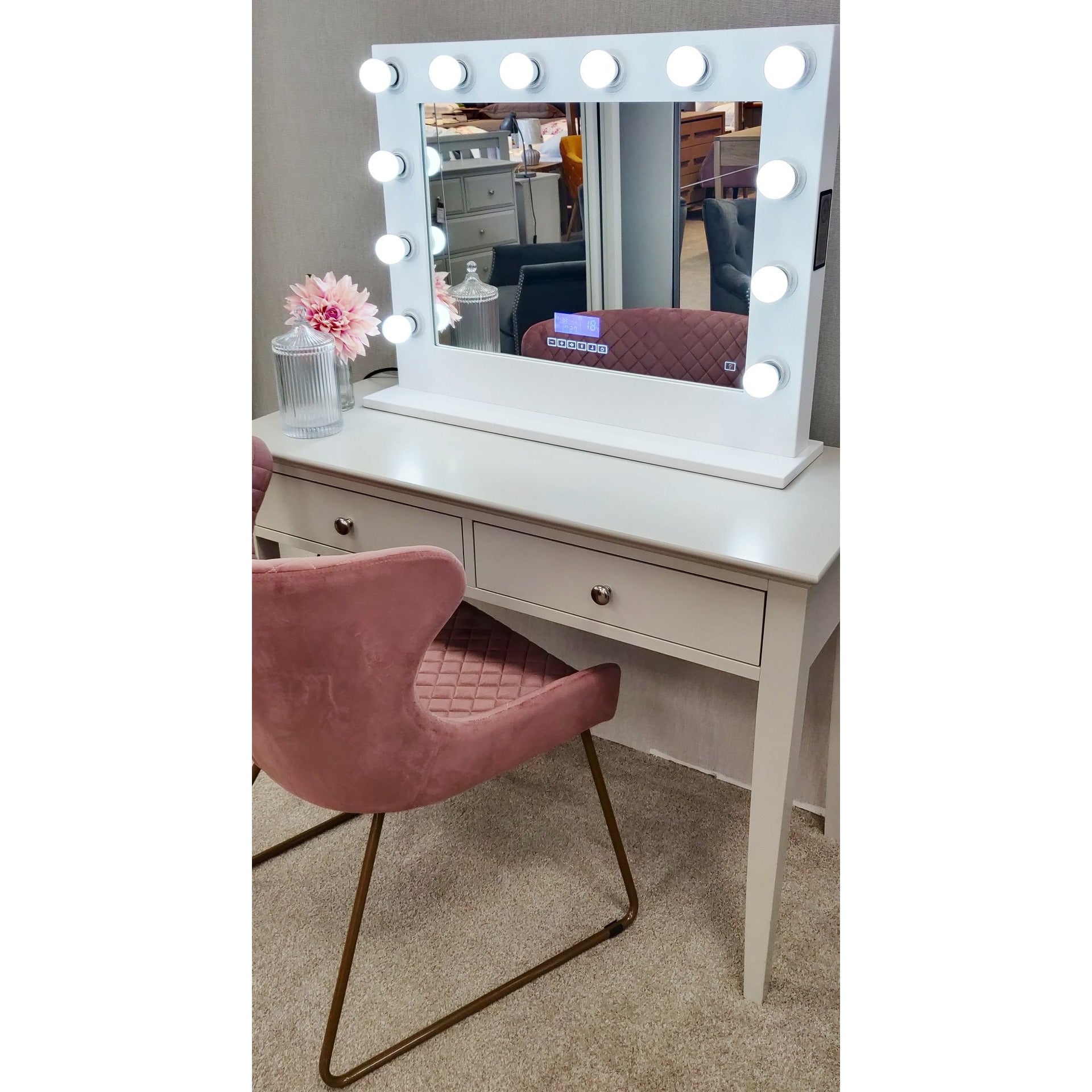Hollywood Mirror - Bluetooth Model from Upstairs Downstairs Furniture in Lisburn, Monaghan and Enniskillen