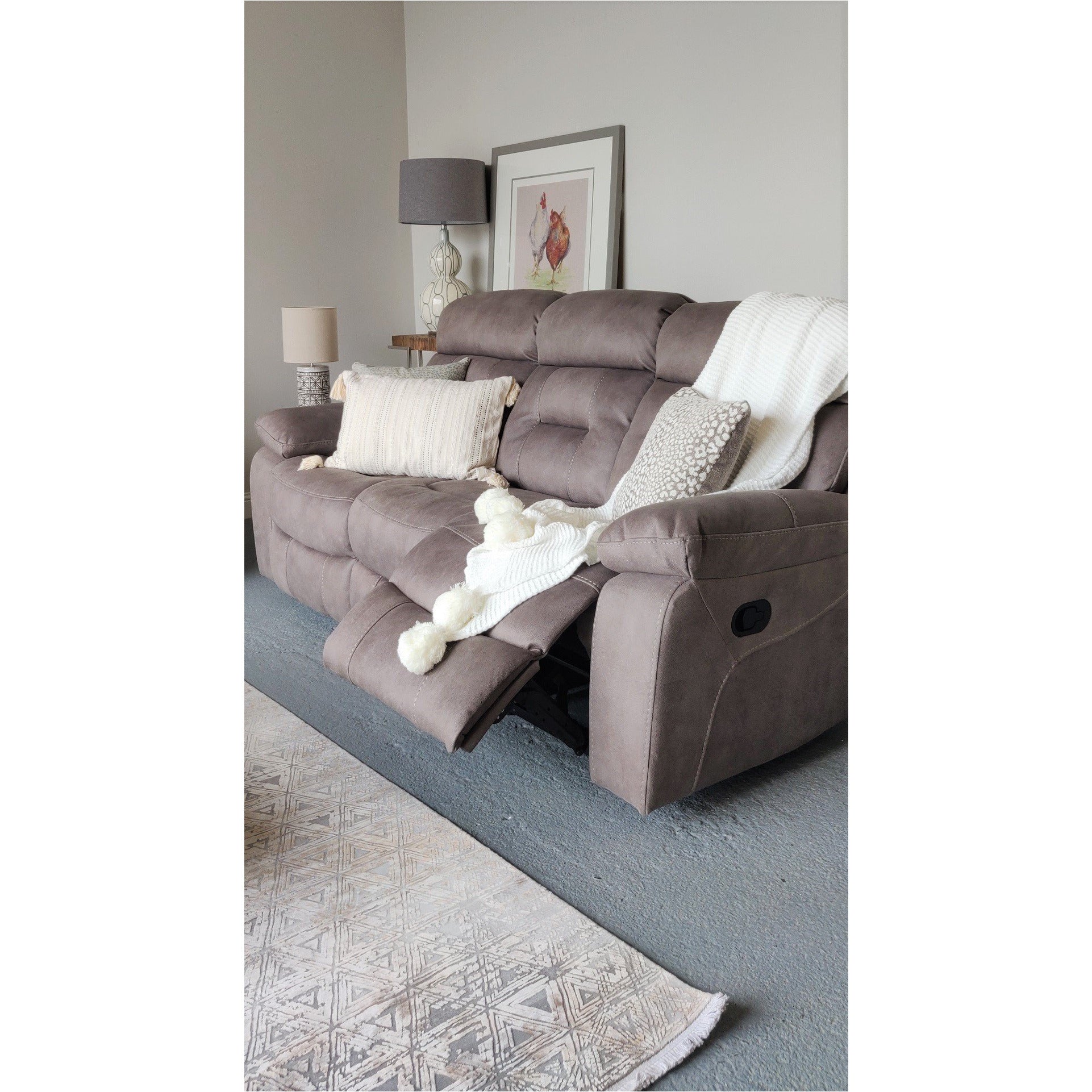 Legend 3 Seater Recliner - Various Colours