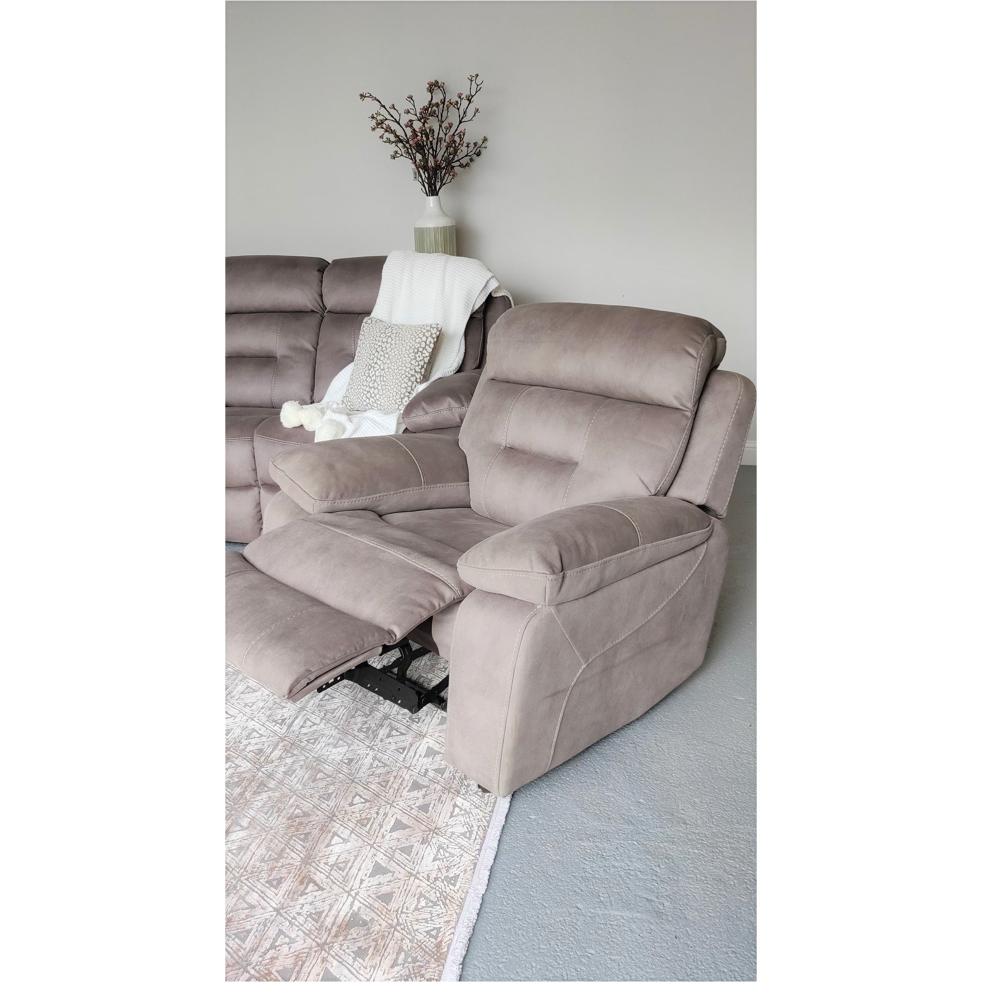 Legend Reclining Armchair Grey