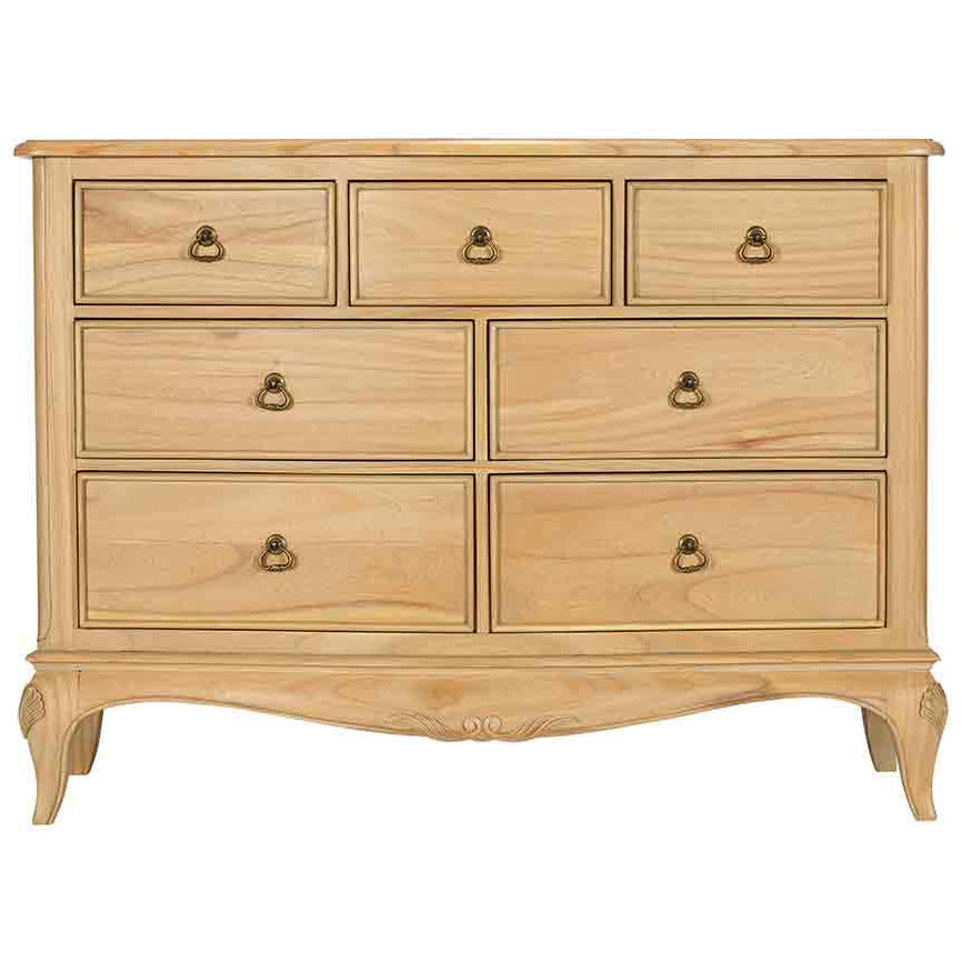 Limoges 7 Drawer Low Chest from Upstairs Downstairs Furniture in Lisburn, Monaghan and Enniskillen