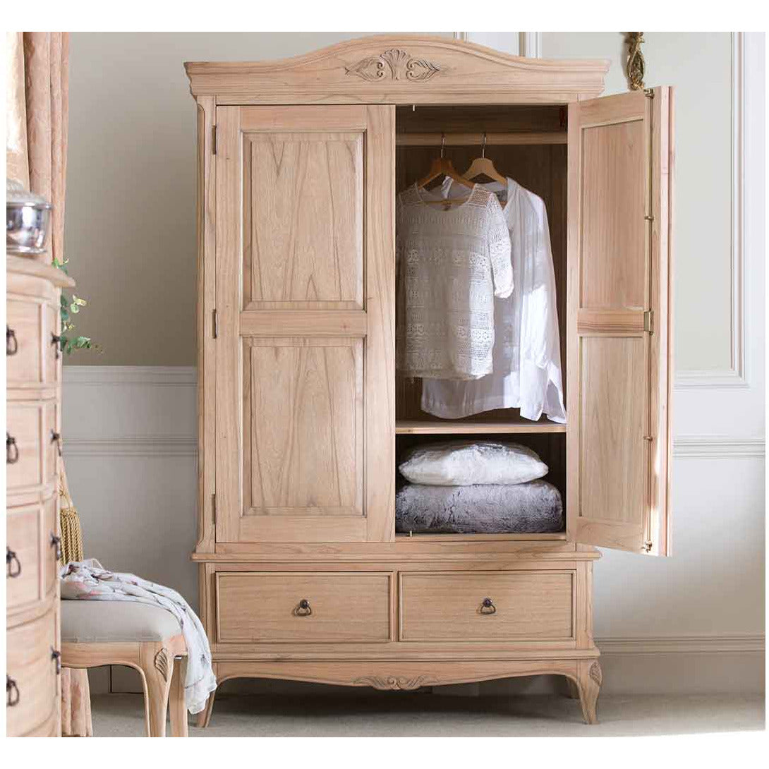 Limoges Double Wardrobe from Upstairs Downstairs Furniture in Lisburn, Monaghan and Enniskillen