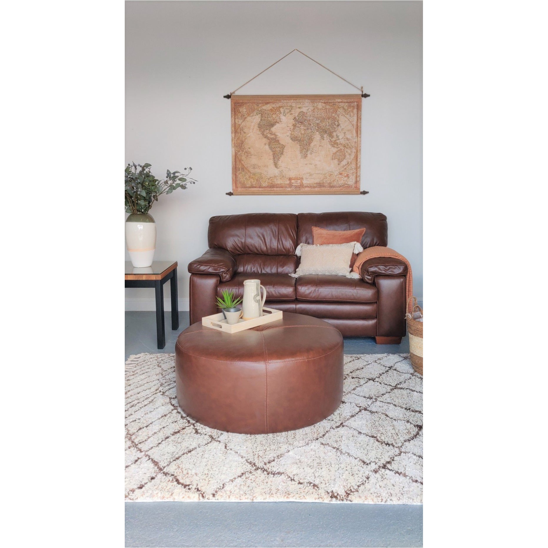 Luxor Large Footstool