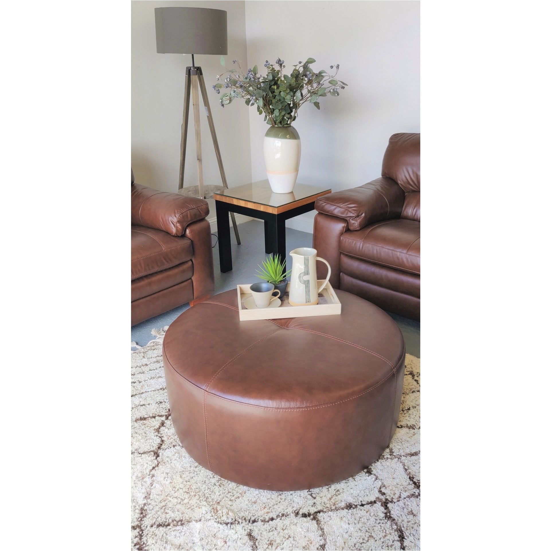 Luxor Large Footstool