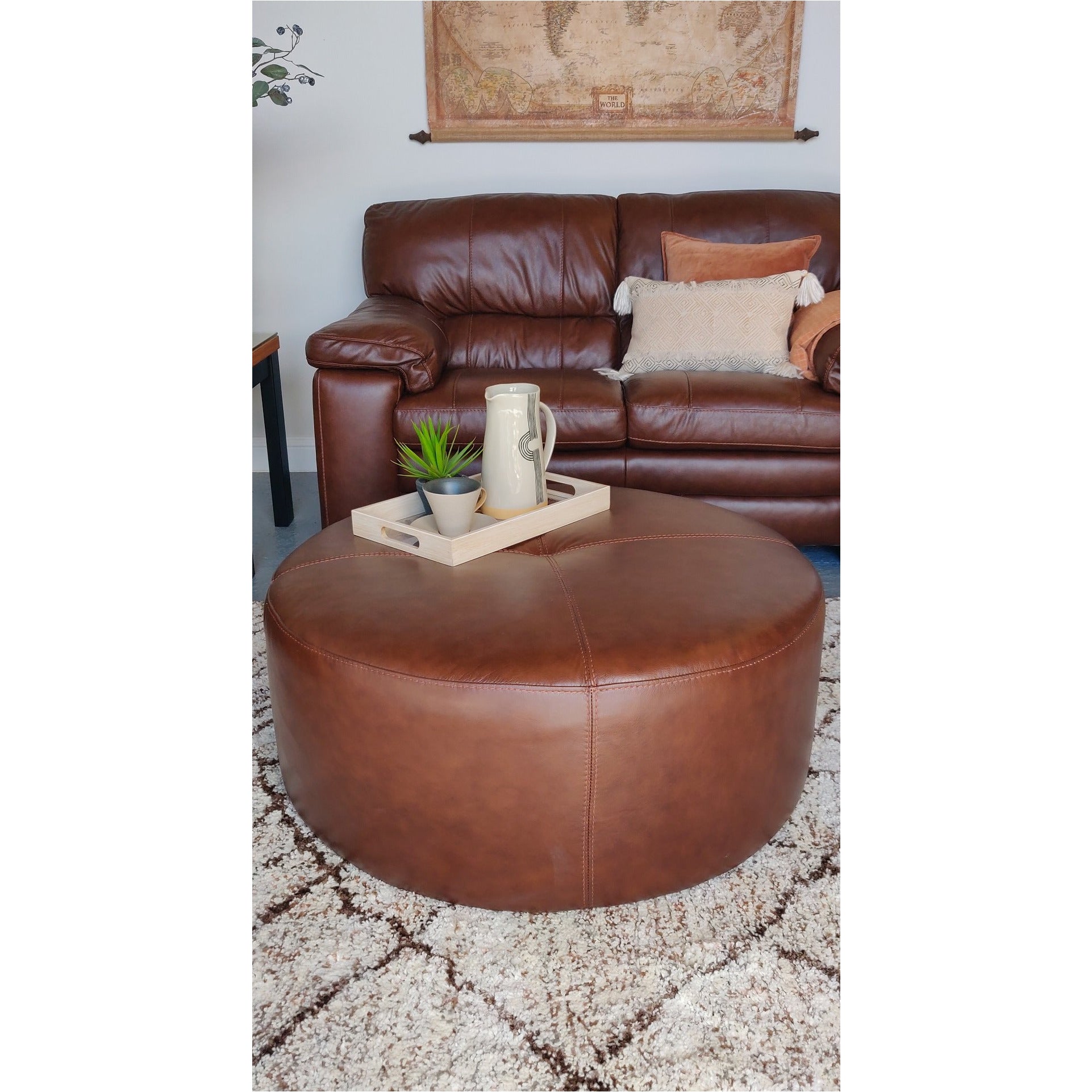 Luxor Large Footstool