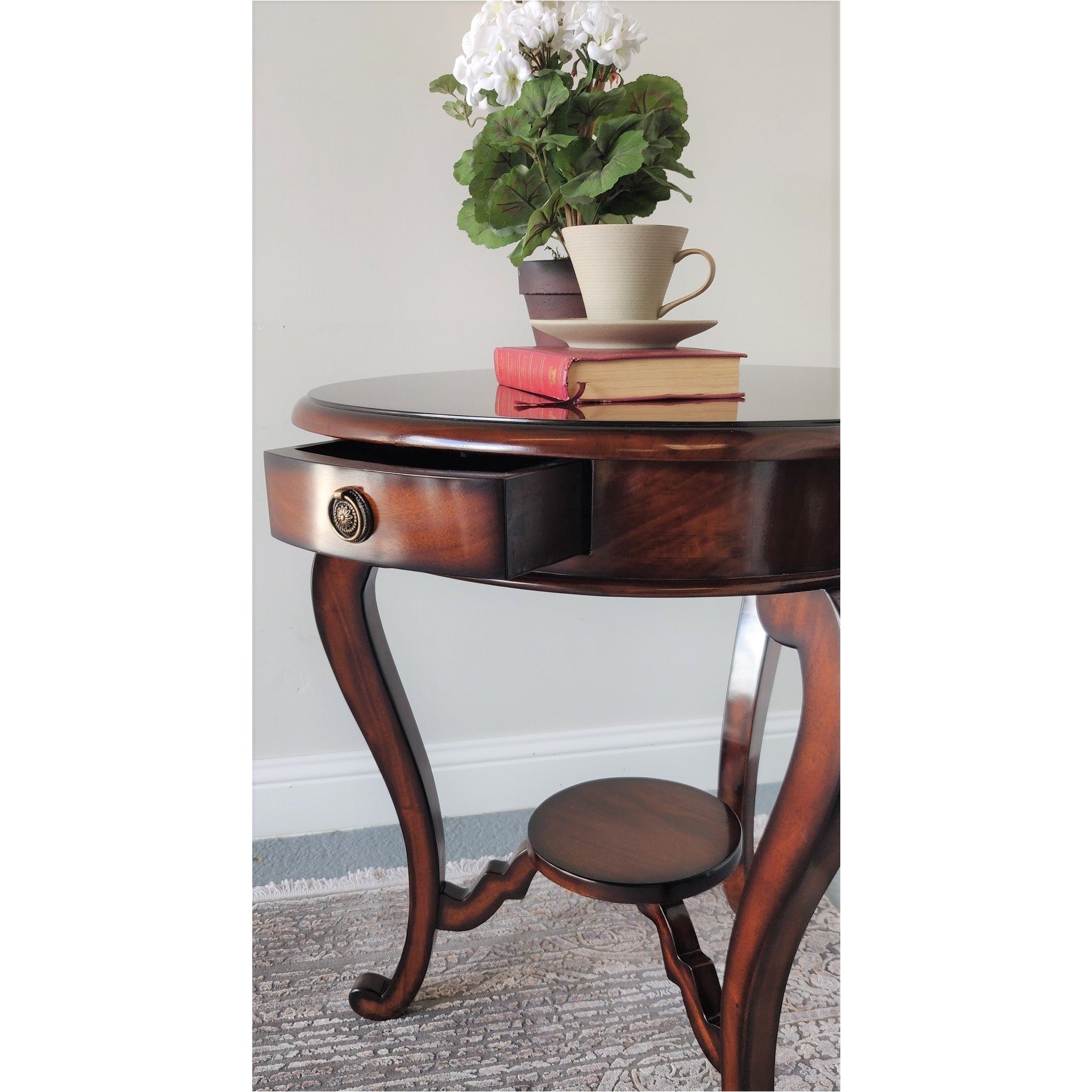 Mahogany Circular Table