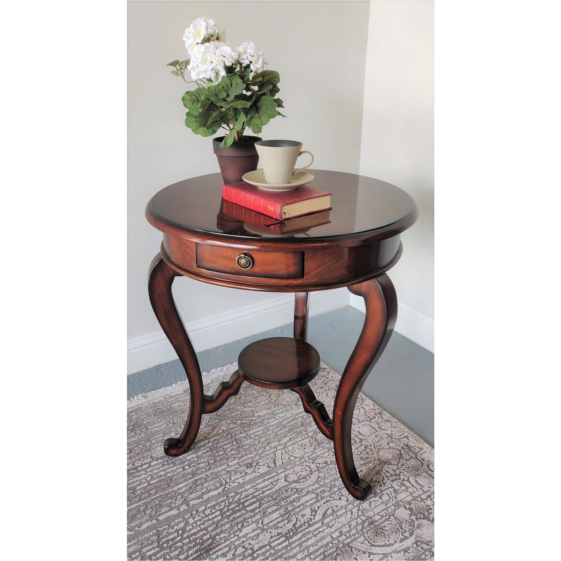 Mahogany Circular Table