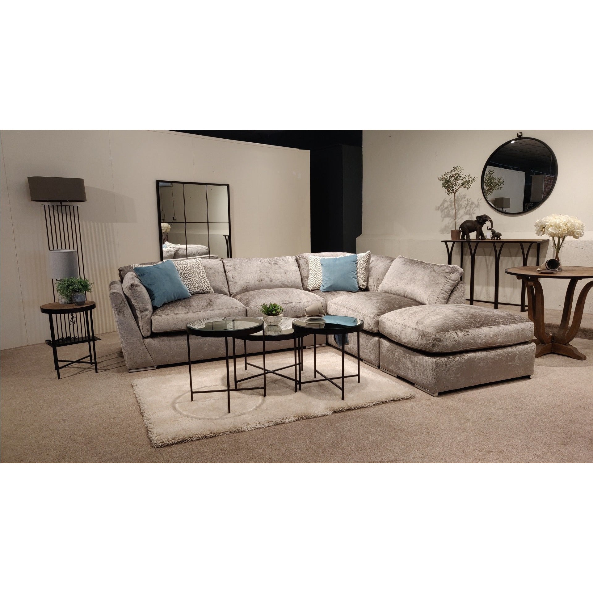 Manhattan Floor Lamp from Upstairs Downstairs Furniture in Lisburn, Monaghan and Enniskillen