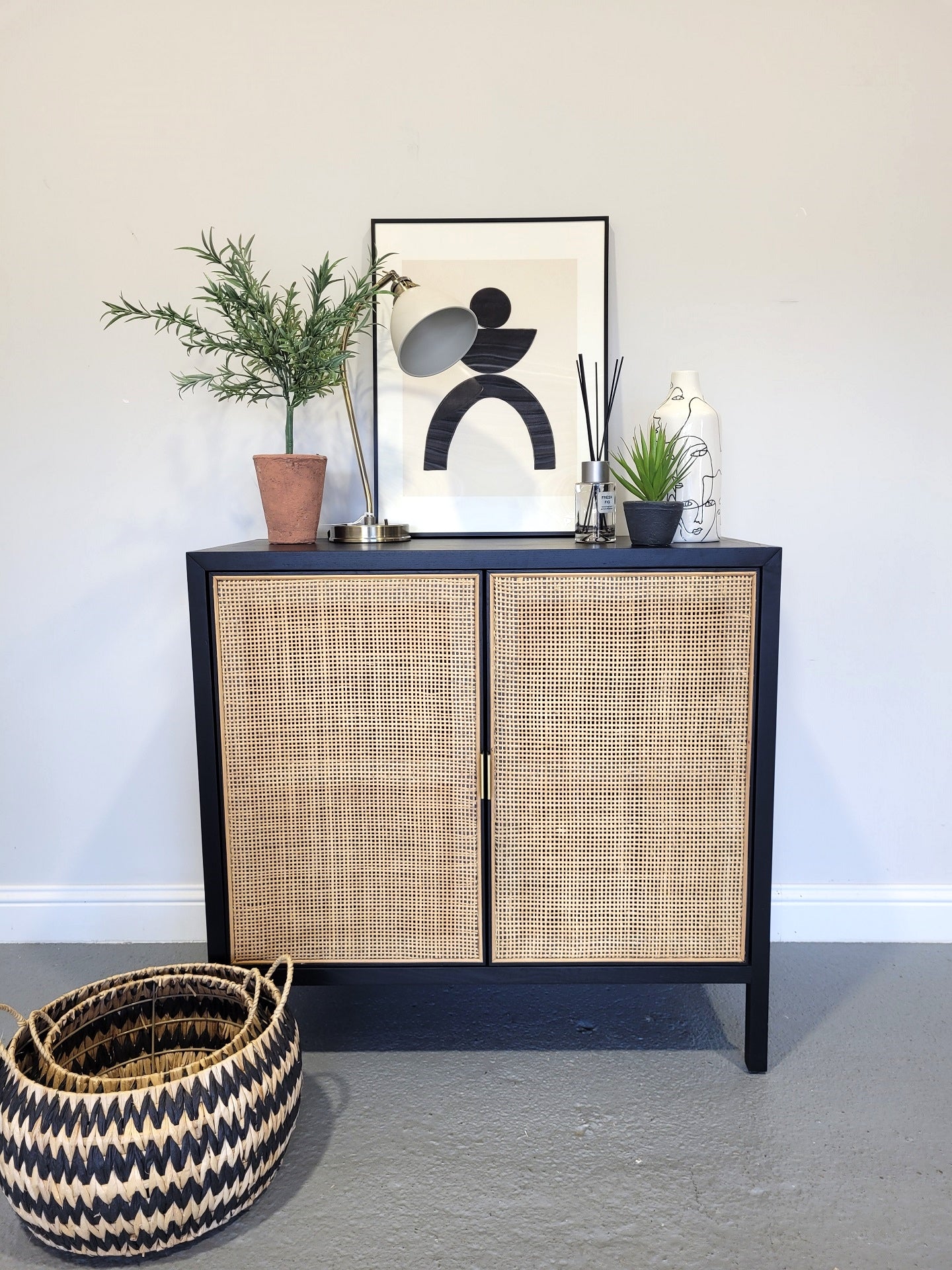 Newport Small Sideboard Black
