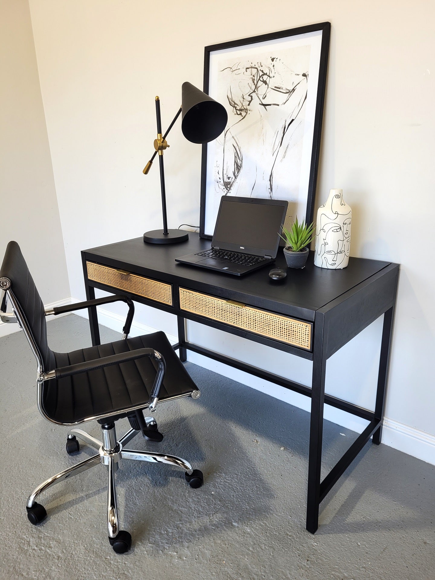 Newport Desk Black