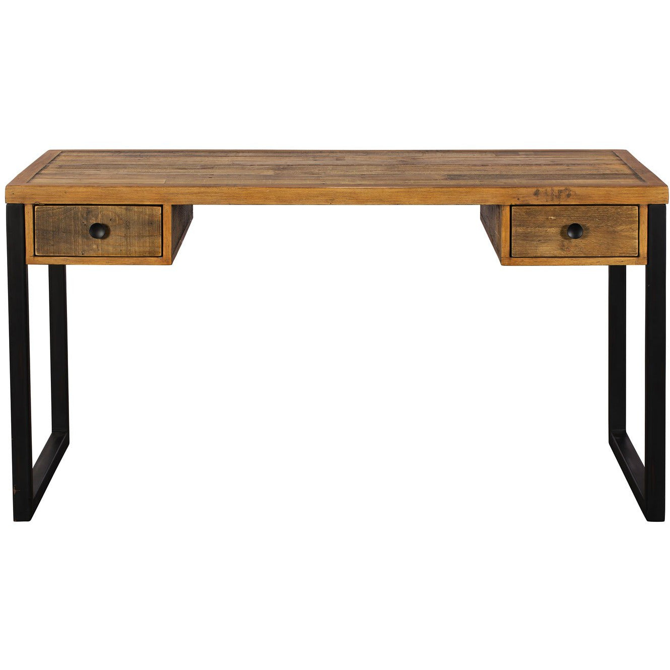 rustic desk natural wood