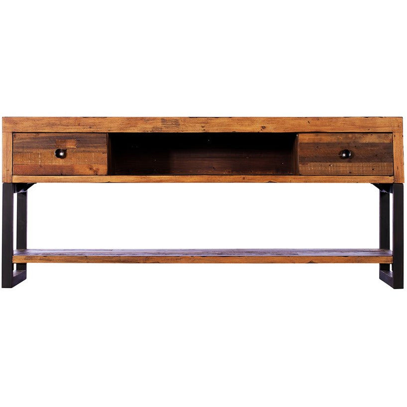 Nixon Media TV Unit from Upstairs Downstairs Furniture in Lisburn, Monaghan and Enniskillen | tv media unit rustic wood