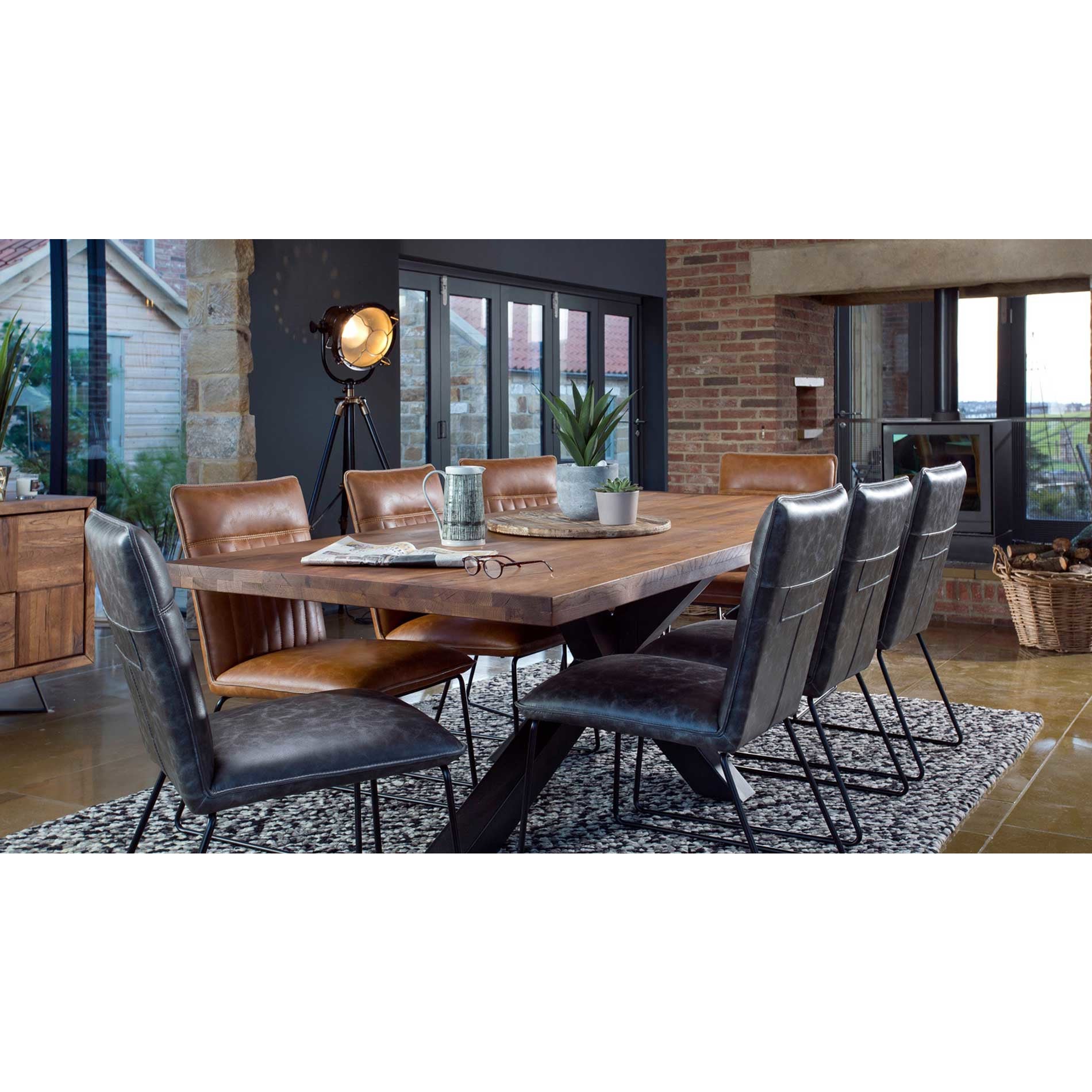 Soho Holburn 2.4m Dining Table from Upstairs Downstairs Furniture in Lisburn, Monaghan and Enniskillen