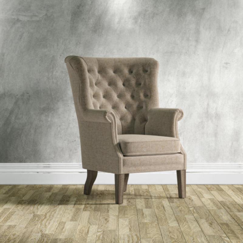 Bradley Buttoned Chair By Tetrad