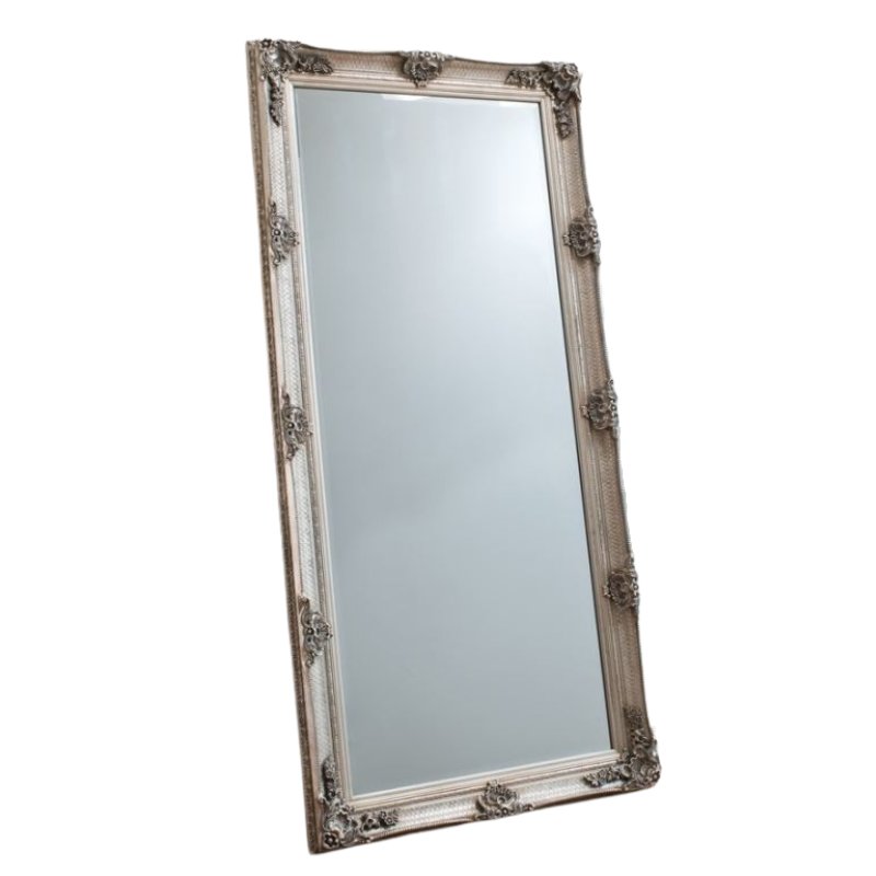 Abbey Leaner Mirror Silver