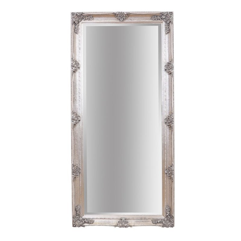 Abbey Leaner Mirror Silver