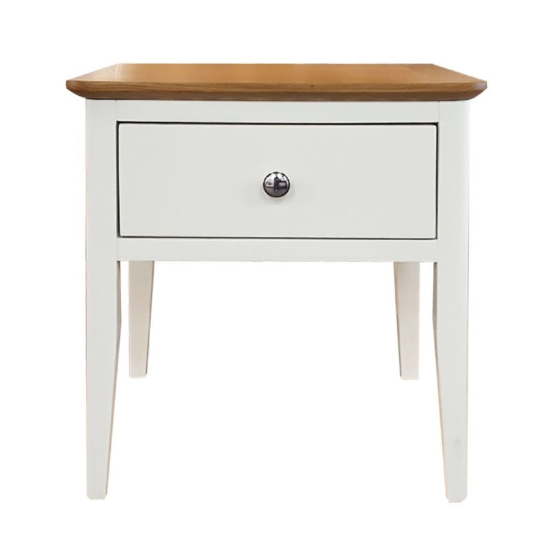 Ascot Lamp Table from Upstairs Downstairs Furniture in Lisburn, Monaghan and Enniskillen | two tone lamp table