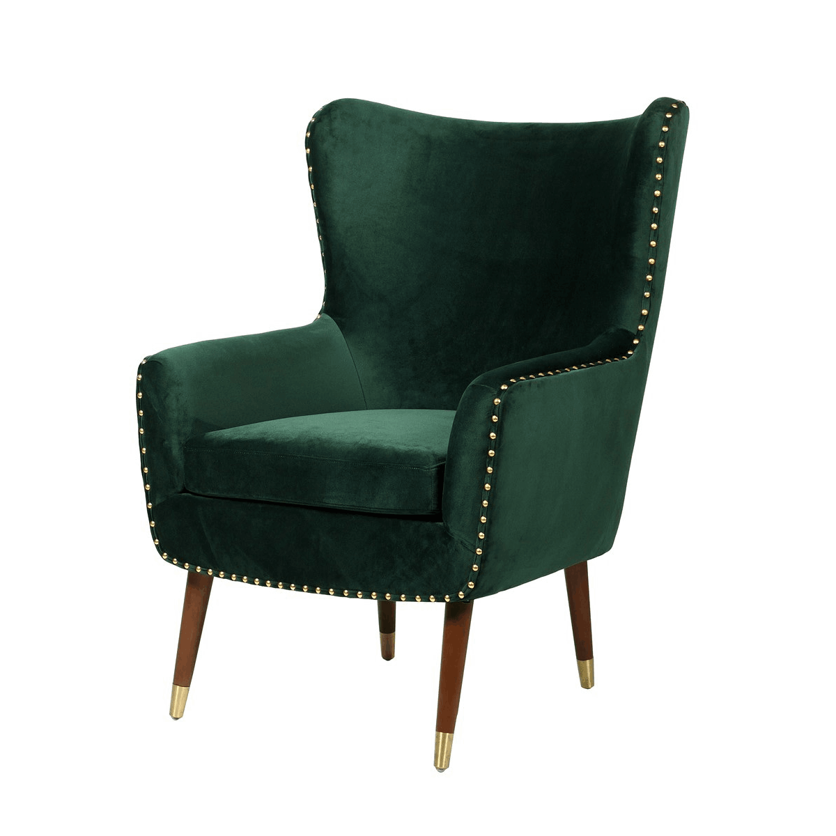 Basil Green Armchair
