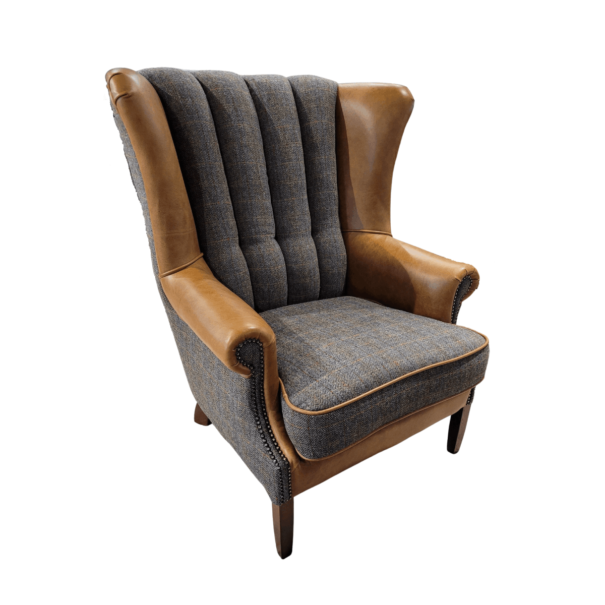 Fluted Back Armchair