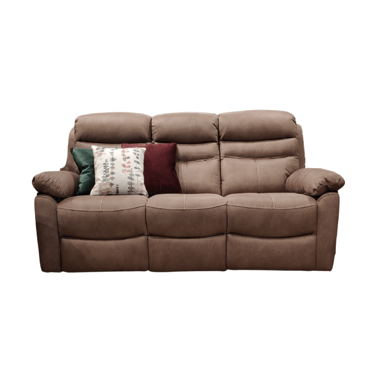 Lucy 3 Seater Recliner Pecan